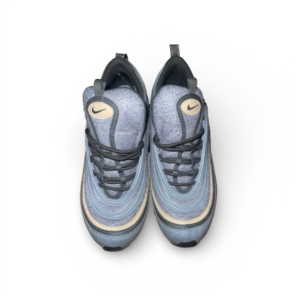 Nike Men's Sneakers in Blue and Cream